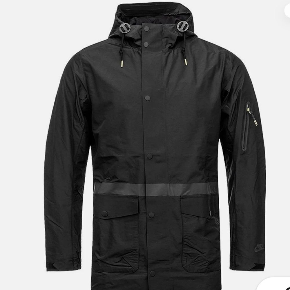 Nike. Men's Black FC Hooded Jacket. Excellent Condition.